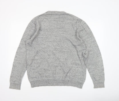 Mens UK Size XL JACK & JONES Grey Pullover Jumper