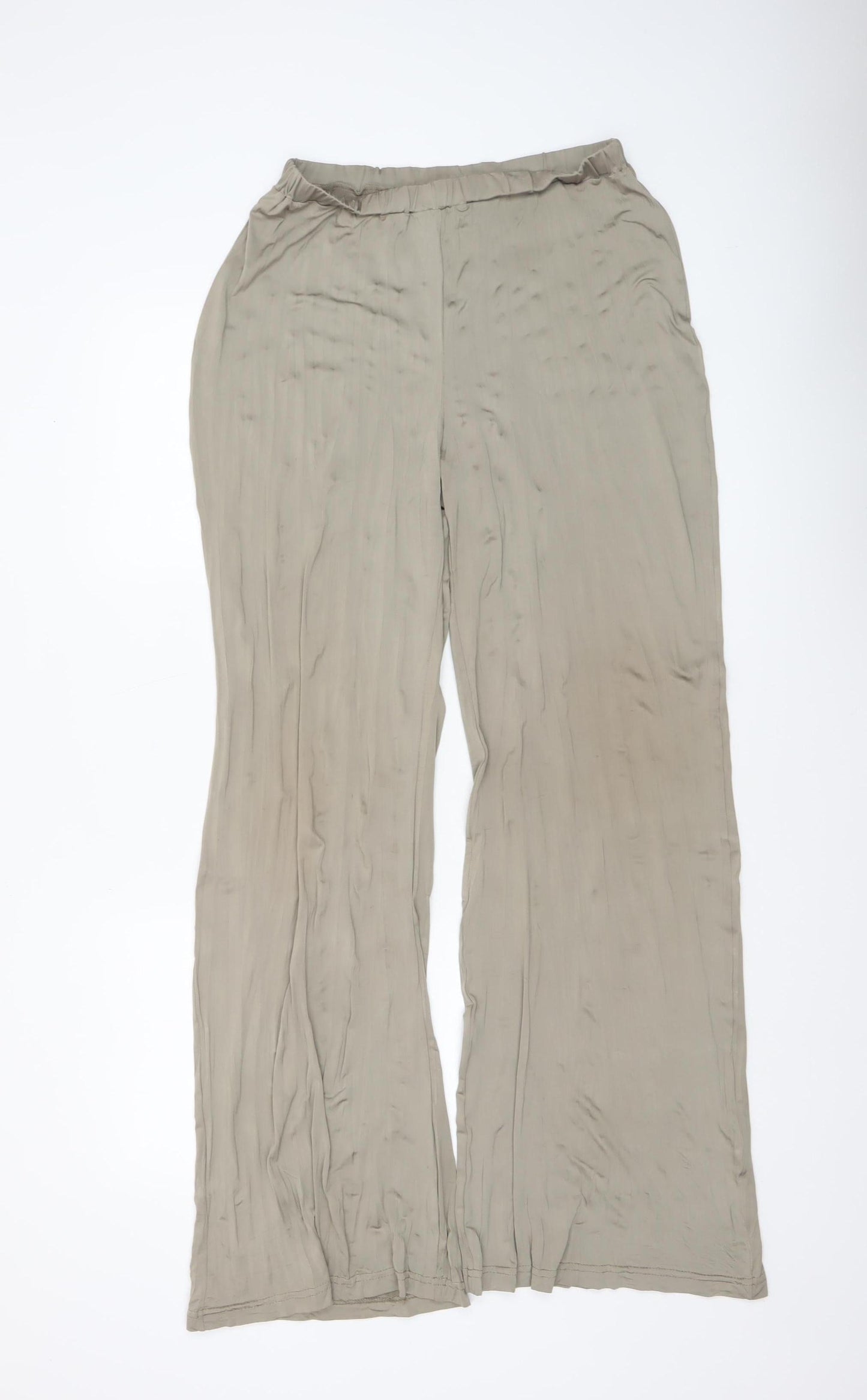 Womens UK Size 14 Master & Margarita Relaxed Fit Casual Travel Beige Trousers