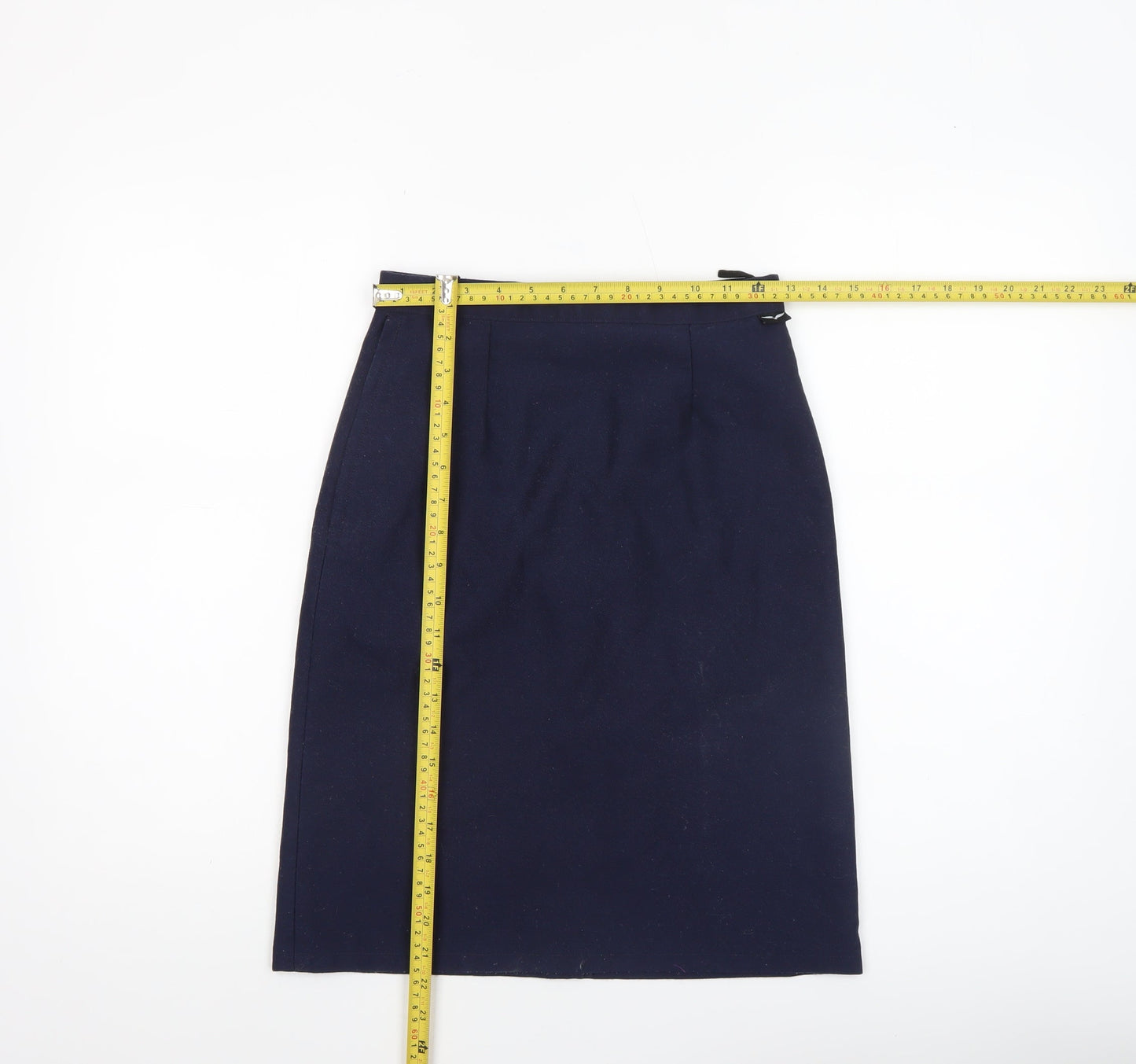 Womens UK Size 26 Hunter Straight & Pencil Twill Skirt