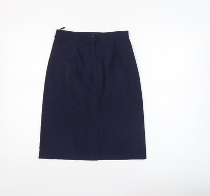 Womens UK Size 26 Hunter Straight & Pencil Twill Skirt