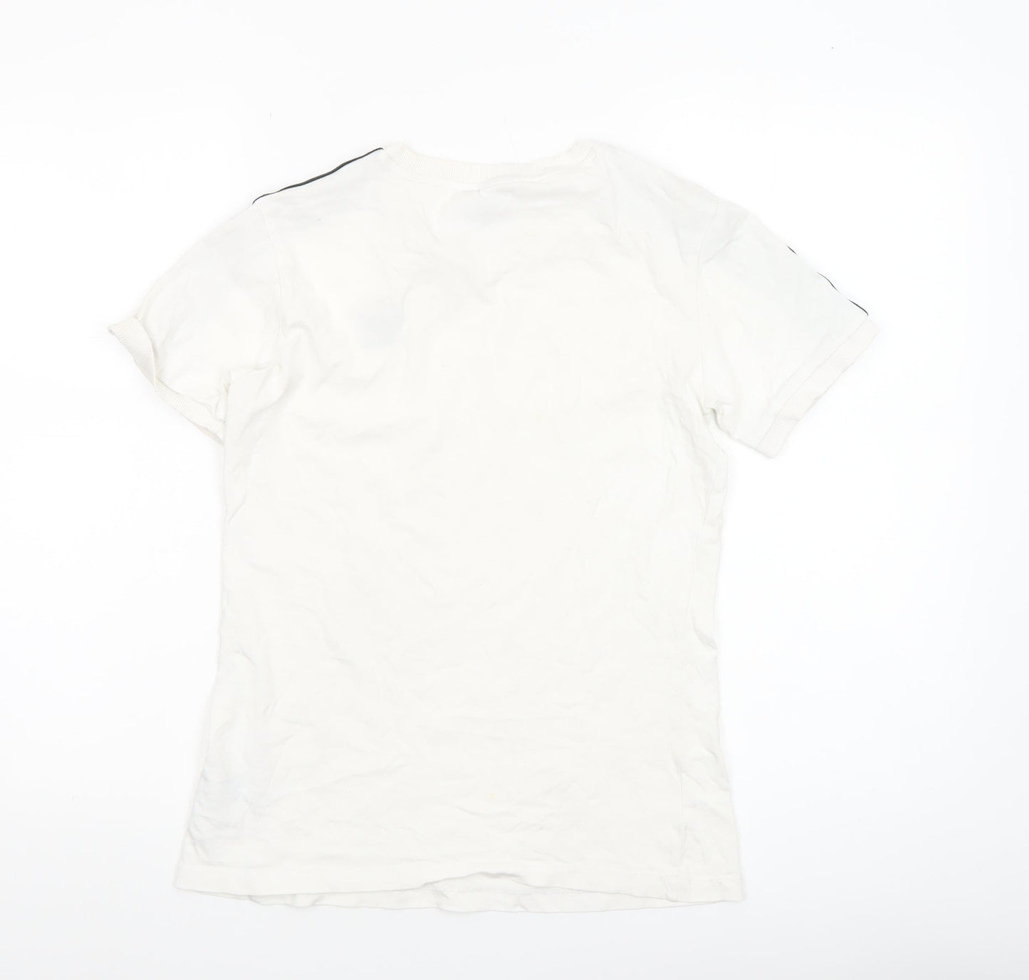 Womens UK Size XS adidas White Basic T-Shirt