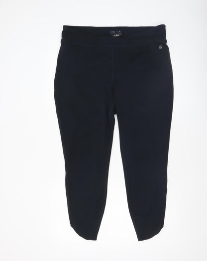 Womens UK Size XL Dunnes Stores Slim Fit Leggings Black Leggings