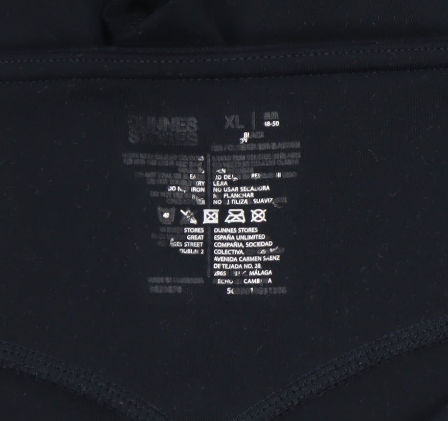 Womens UK Size XL Dunnes Stores Slim Fit Leggings Black Leggings