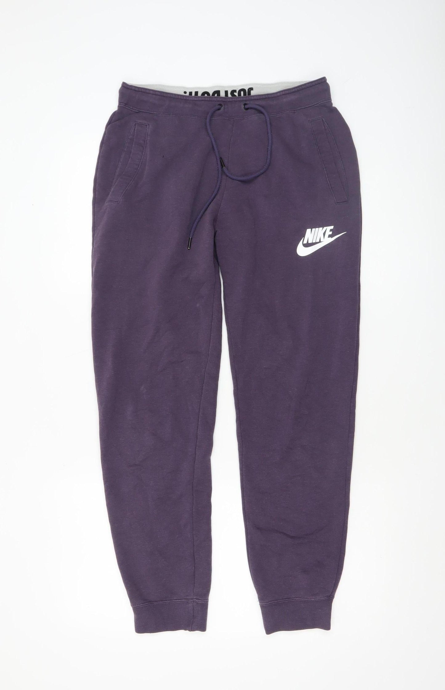 Mens UK Size S Nike Regular Fit Jogger Purple Trousers