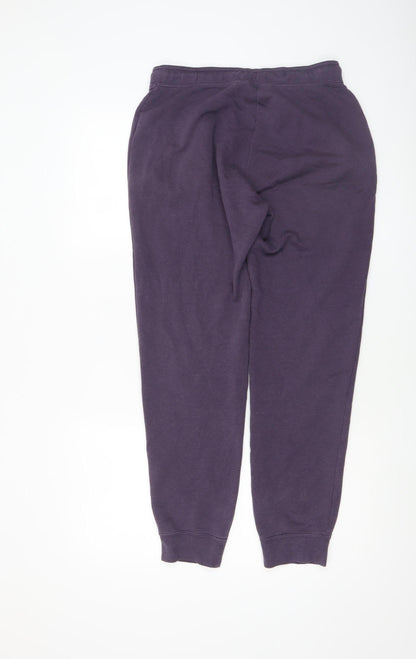 Mens UK Size S Nike Regular Fit Jogger Purple Trousers