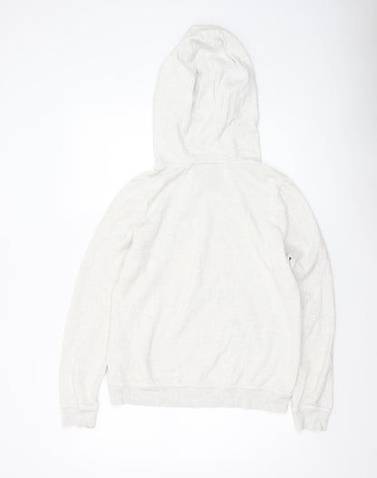 Womens UK Size S Nike Beige Pullover Hoodie