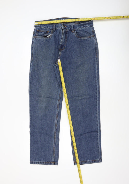 Mens UK Size M Dunnes Stores Regular Fit Straight Blue Jeans