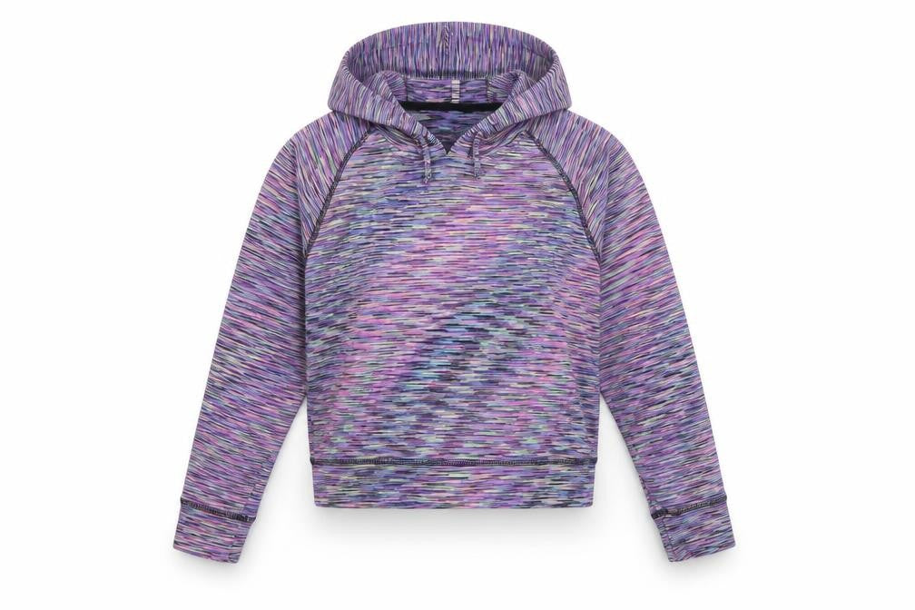 Dunnes Women’s Multicoloured Cropped Pullover Hoodie Size 8