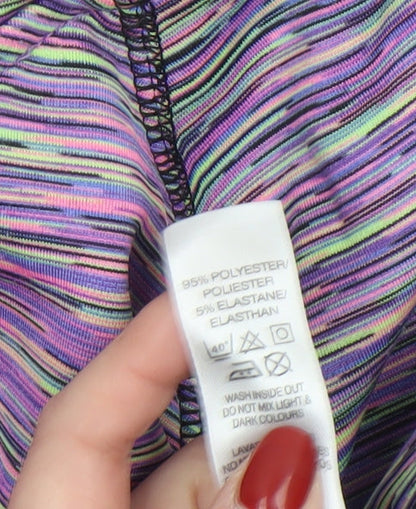 Womens UK Size 8 Dunnes Stores Multicoloured Pullover Hoodie