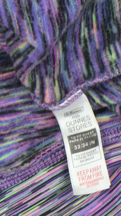 Womens UK Size 8 Dunnes Stores Multicoloured Pullover Hoodie