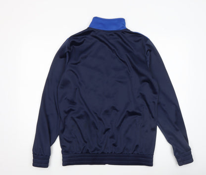 Mens UK Size S Slazenger Blue Basic Jacket