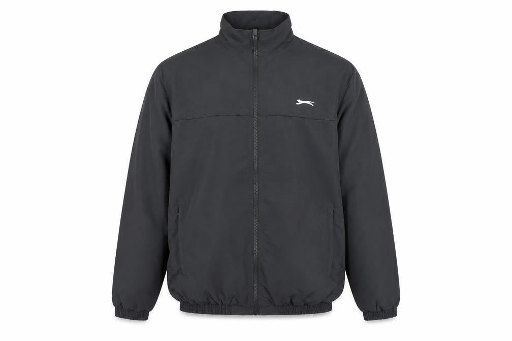 Mens UK Size S Slazenger Black Basic Jacket