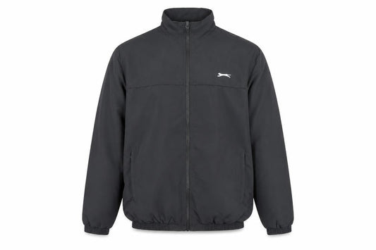 Mens UK Size S Slazenger Black Basic Jacket