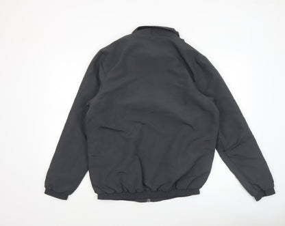 Mens UK Size S Slazenger Black Basic Jacket