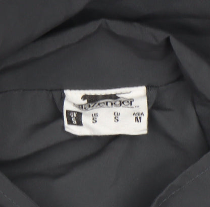 Mens UK Size S Slazenger Black Basic Jacket