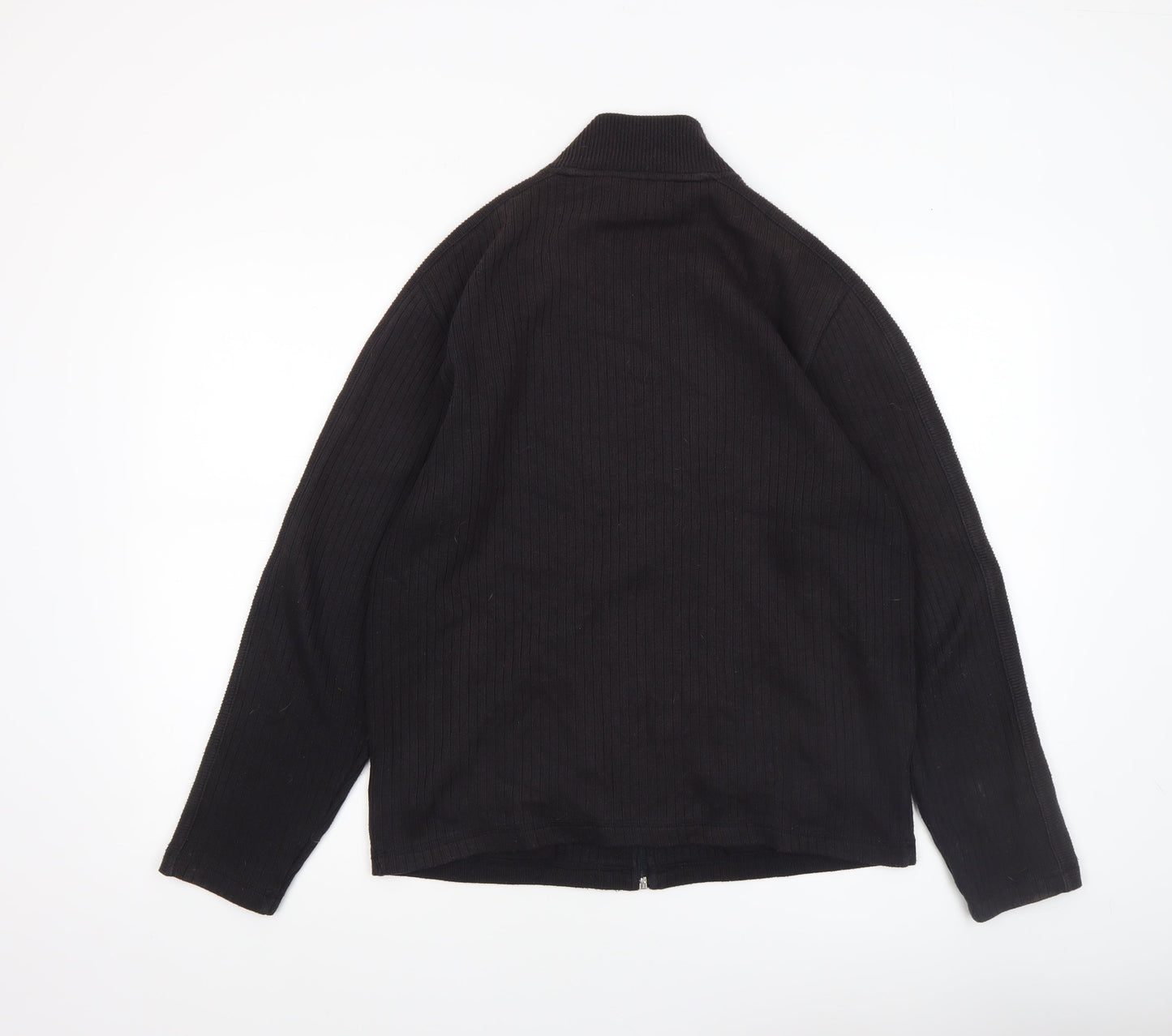 Mens UK Size S Ben Sherman Black Full Zip Jumper