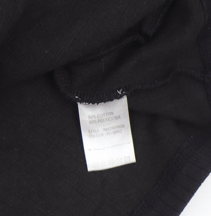 Mens UK Size S Ben Sherman Black Full Zip Jumper