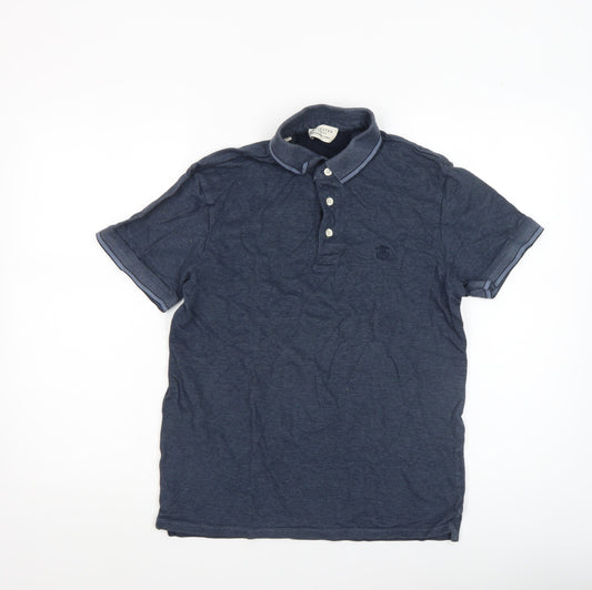 Mens UK Size S Selected Homme Cotton Polo Shirt