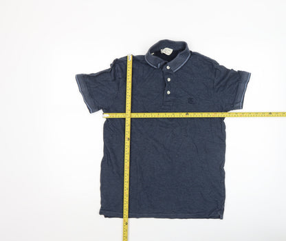 Mens UK Size S Selected Homme Cotton Polo Shirt
