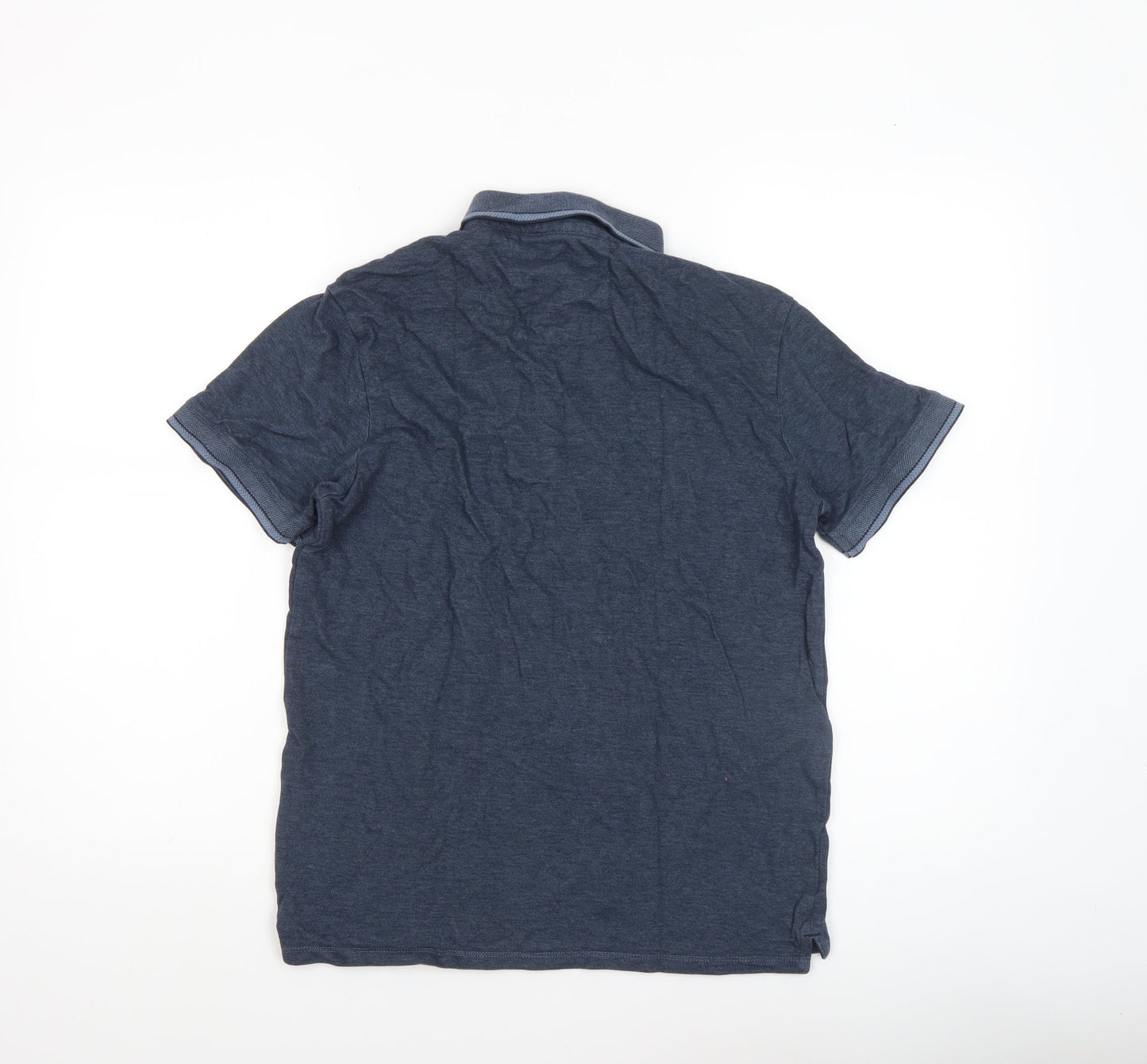 Mens UK Size S Selected Homme Cotton Polo Shirt