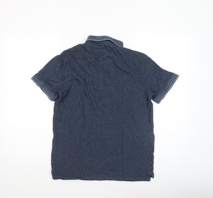 Mens UK Size S Selected Homme Cotton Polo Shirt