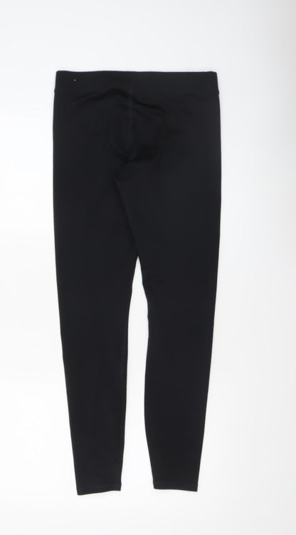 Womens UK Size M Jordan Slim Fit Leggings Black Leggings