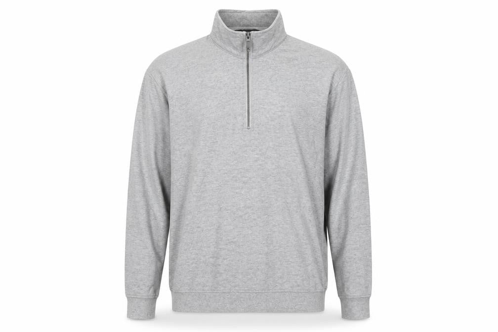 Mens UK Size XL Regatta Grey 1/4 Zip Sweatshirt