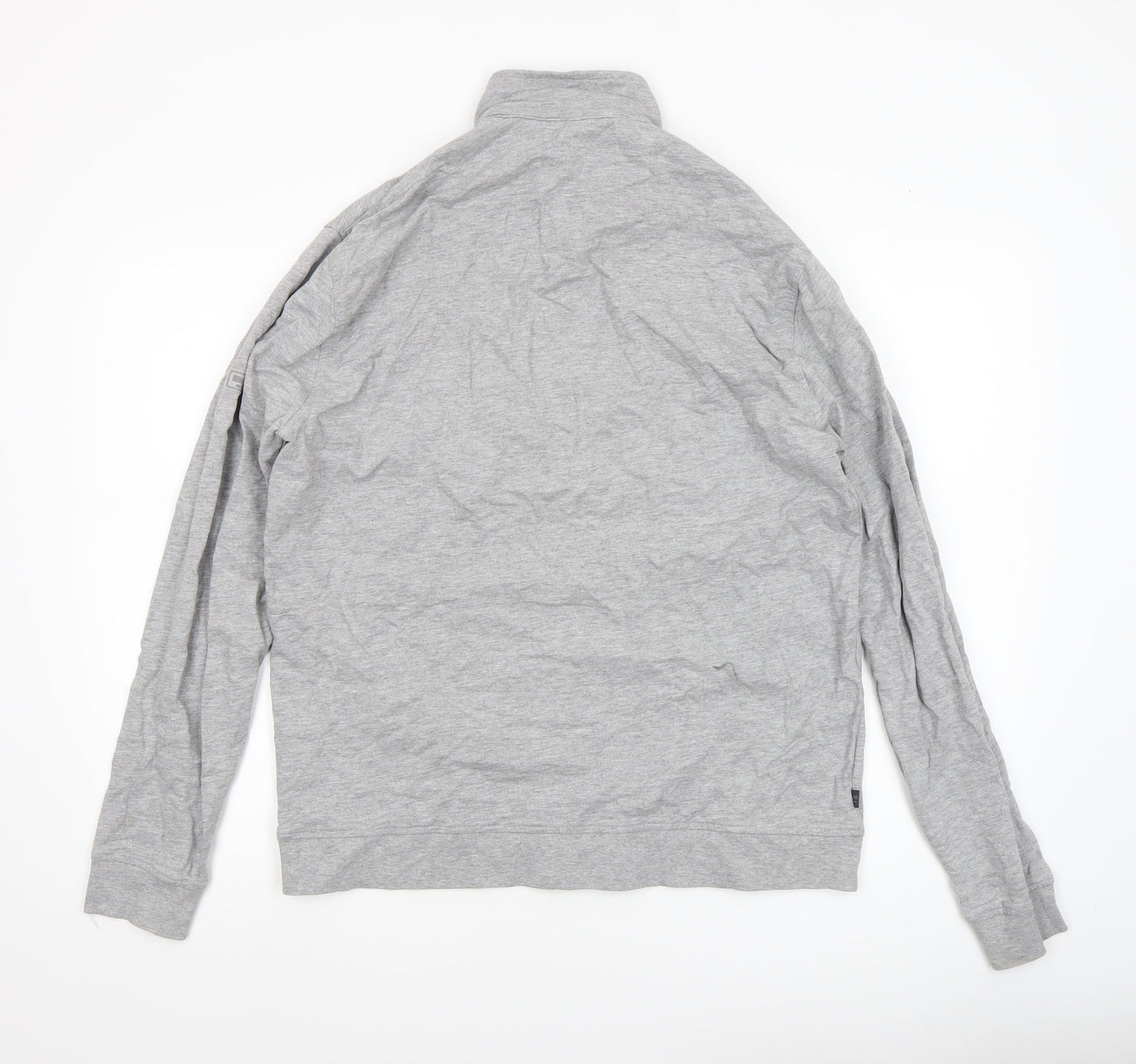Mens UK Size XL Regatta Grey 1/4 Zip Sweatshirt