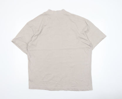 Mens UK Size M boohooMAN Beige  T-Shirt
