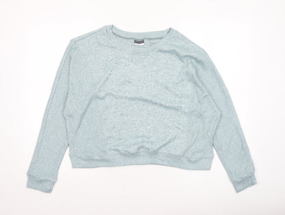 Womens UK Size L Beloved Blue Pullover Jumper