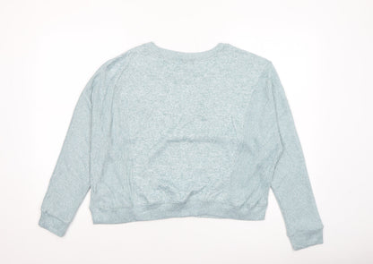 Womens UK Size L Beloved Blue Pullover Jumper
