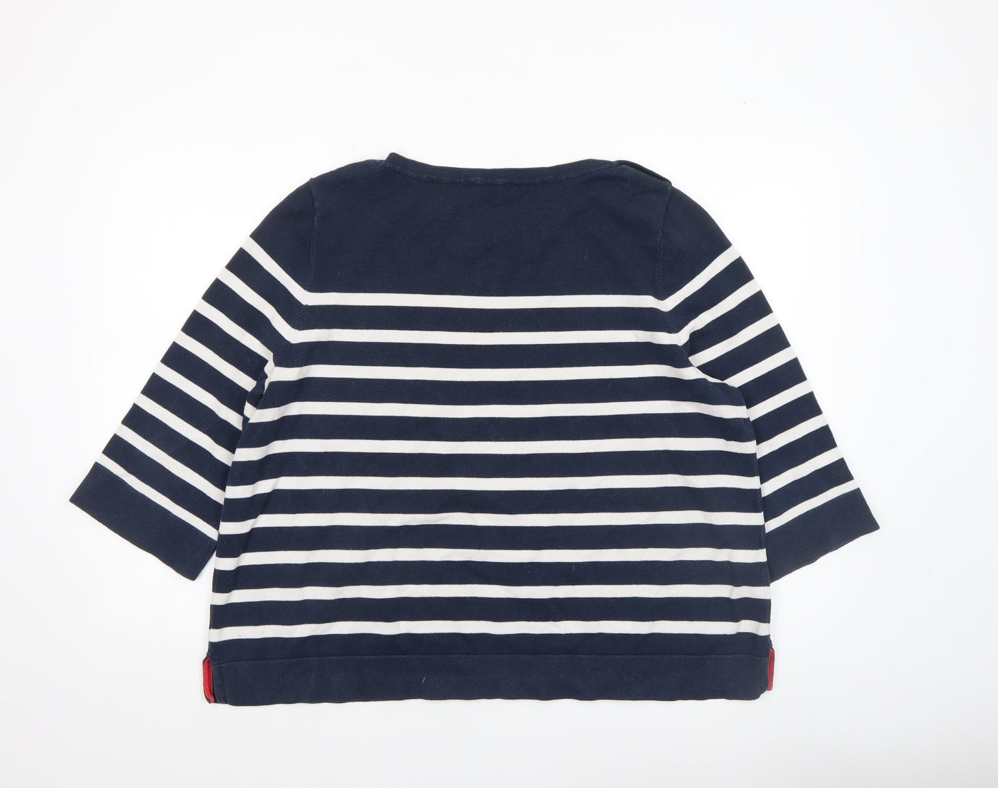 Womens UK Size 20 Laura Ashley Blue Pullover Jumper