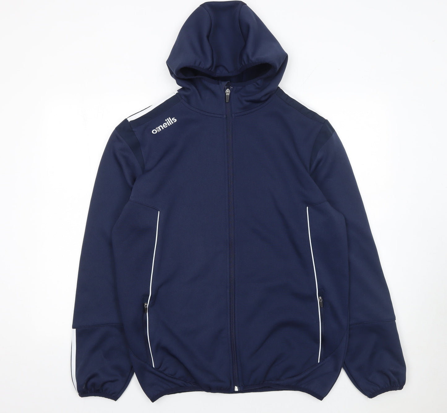 Mens UK Size M O'Neills Blue Full Zip Hoodie