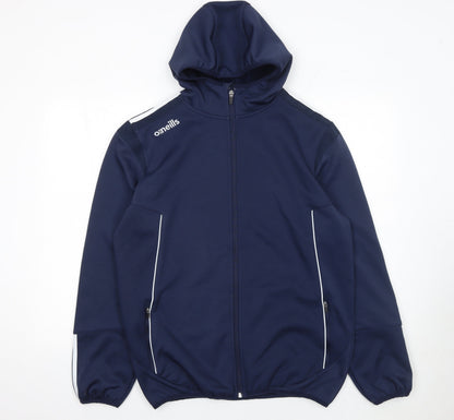 Mens UK Size M O'Neills Blue Full Zip Hoodie