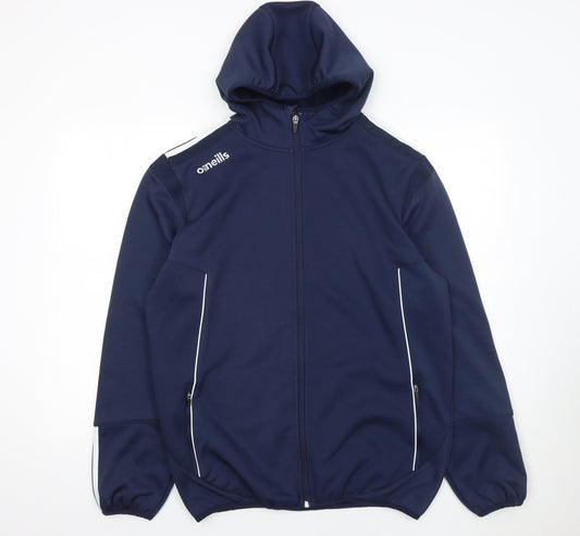Mens UK Size M O'Neills Blue Full Zip Hoodie