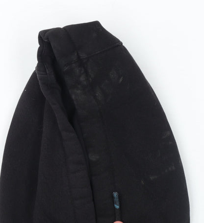Mens UK Size S Hoodrich Black Pullover Hoodie