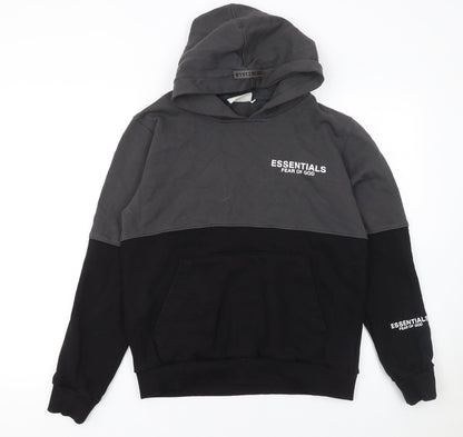 Womens UK Size S Fear of God Essentials Multicoloured Pullover Hoodie
