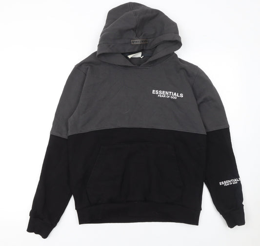Womens UK Size S Fear of God Essentials Multicoloured Pullover Hoodie