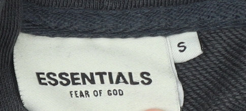 Womens UK Size S Fear of God Essentials Multicoloured Pullover Hoodie