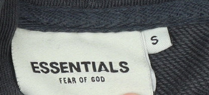Womens UK Size S Fear of God Essentials Multicoloured Pullover Hoodie
