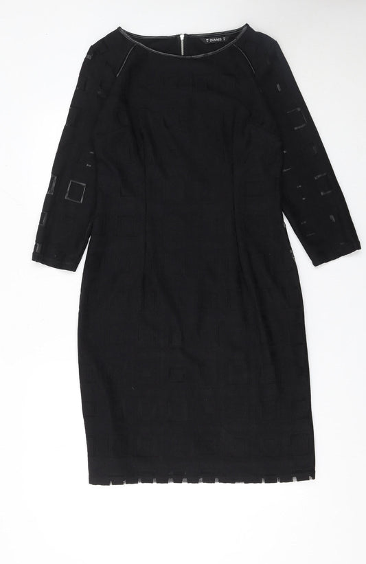 Womens UK Size 12 Dunnes Sheath Dress