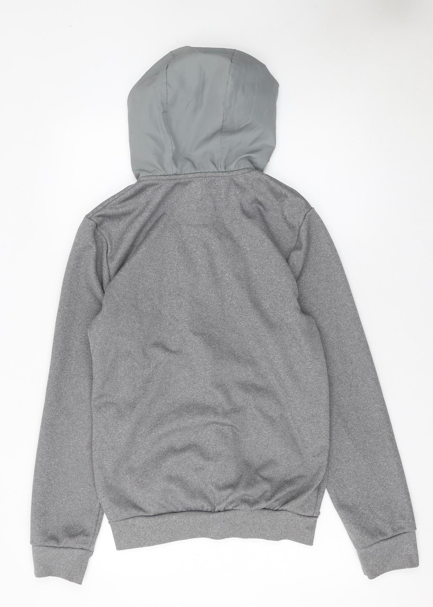 Mens UK Size S McKenzie Grey Full Zip Hoodie