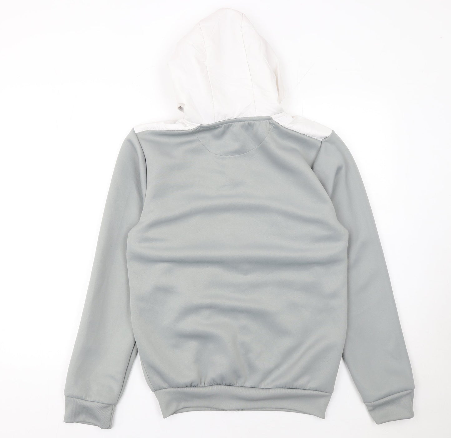 Mens UK Size S McKenzie Grey Full Zip Hoodie