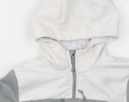 Mens UK Size S McKenzie Grey Full Zip Hoodie