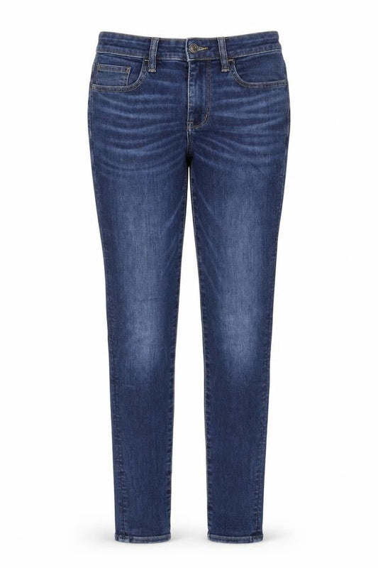 Womens UK Size 10 American Eagle Slim Fit Skinny Blue Jeans