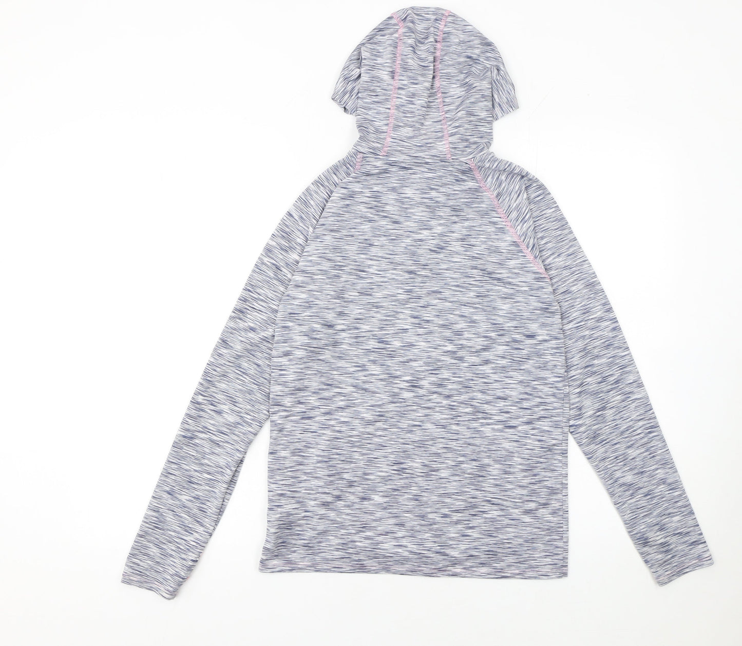 Girls UK Size 12-13 Years Young Dimensions Grey Full Zip Hoodie