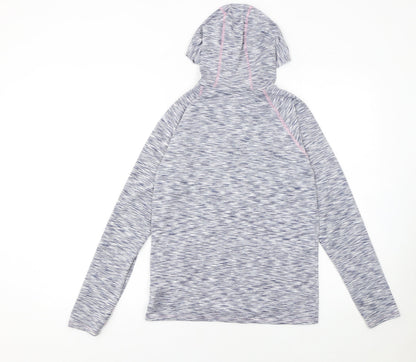 Girls UK Size 12-13 Years Young Dimensions Grey Full Zip Hoodie