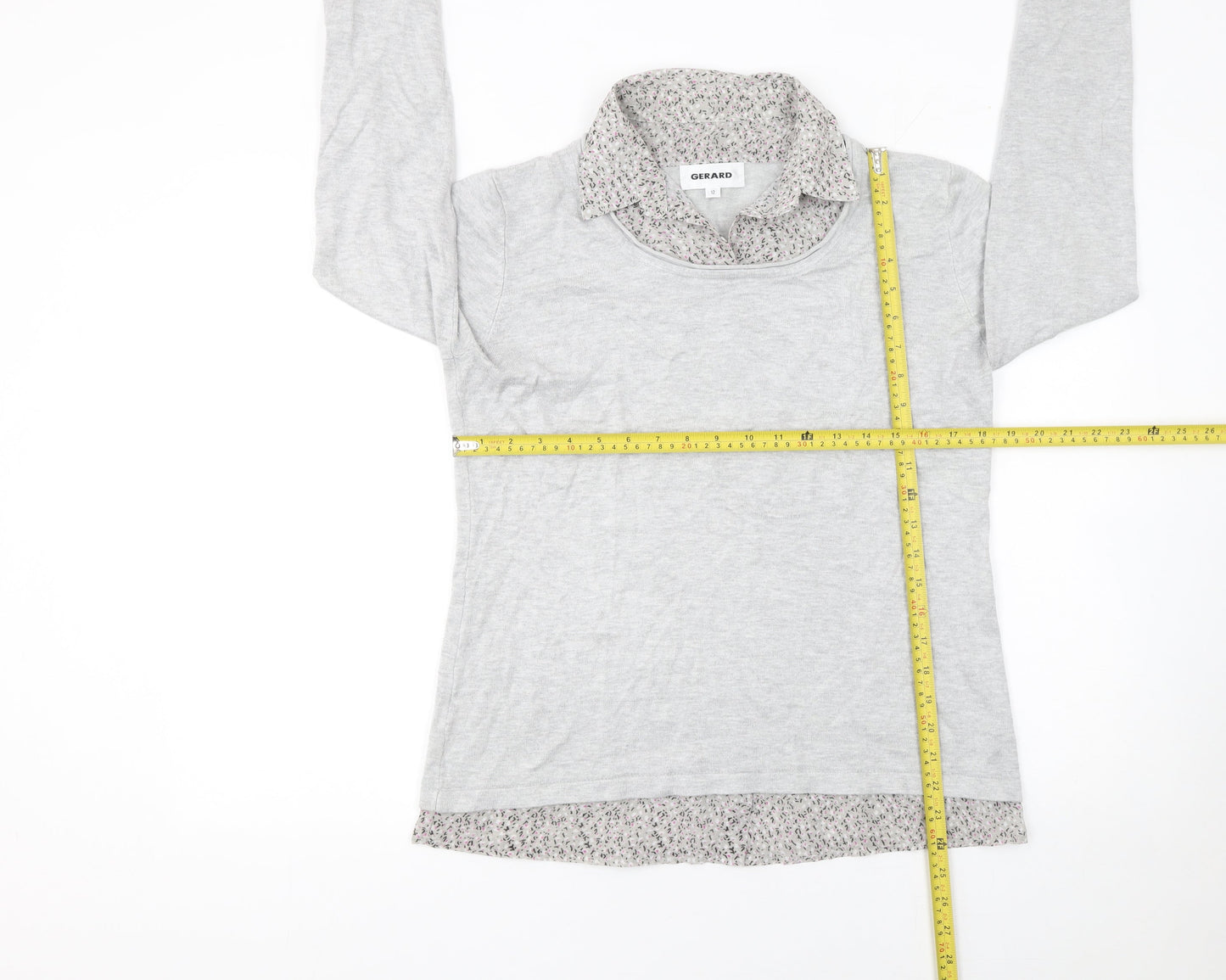 Womens UK Size 12 Gerard Grey Pullover Jumper