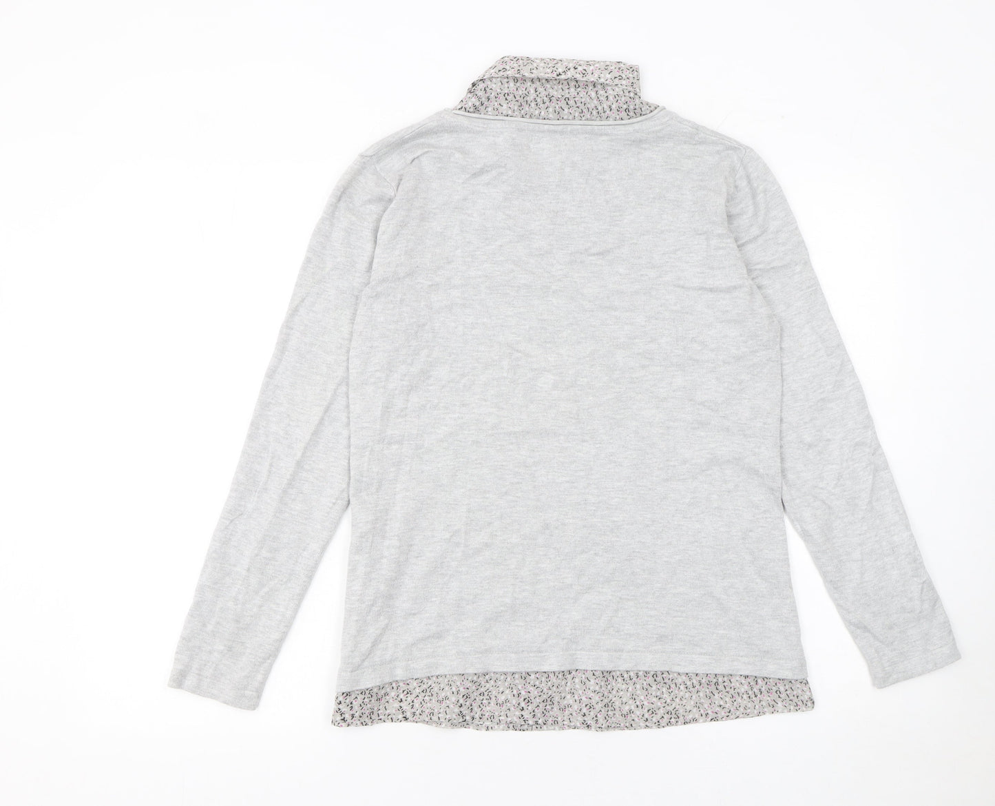 Womens UK Size 12 Gerard Grey Pullover Jumper