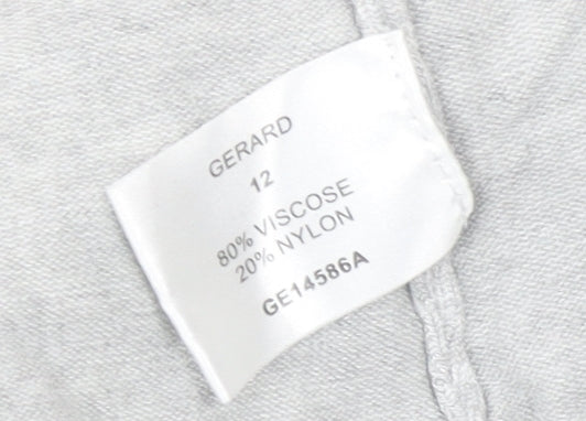 Womens UK Size 12 Gerard Grey Pullover Jumper